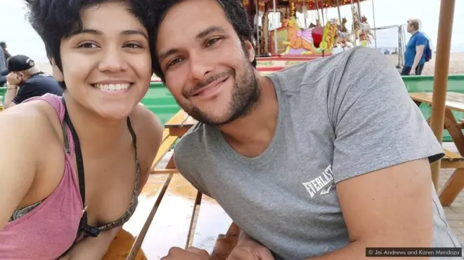 Jai Andrews and Karen Mendoza