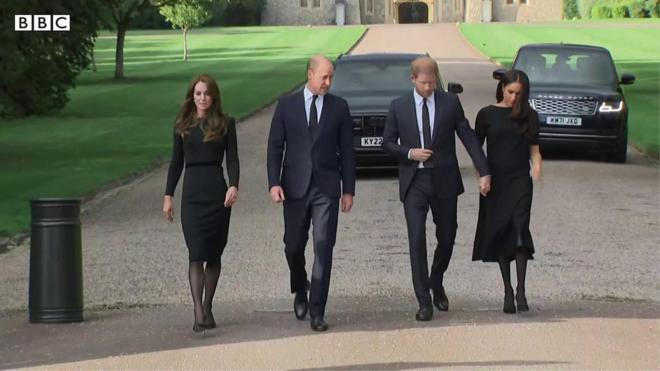 Harry, William, Kate and Meghan