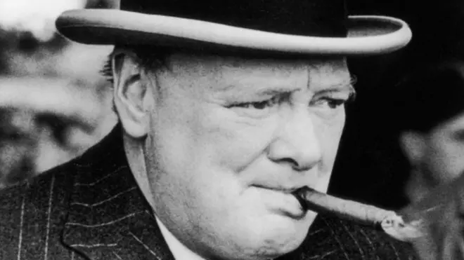 ලෝක ප්‍රකට චරිතයක් වූ වින්ස්ටන් චර්චිල්