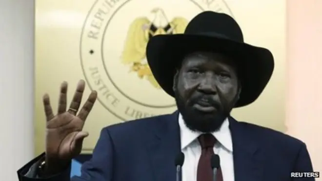 Rais wa Sudan Kusini Salva Kiir
