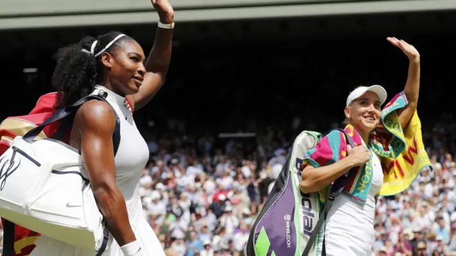 Это был первый полуфинал Уимблдона в одиночном разряде для Елены Весниной