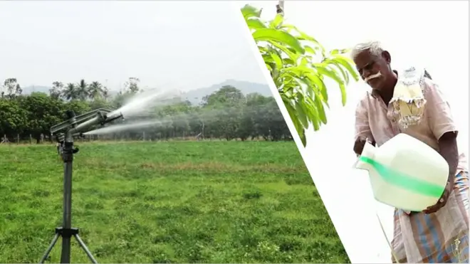 బిందు, తుంపర్ల సేద్యం