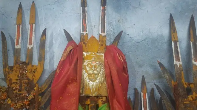 బ్రహ్మనాయుడి ఆయుధమని చెప్పే నృసింహ కుంతలము