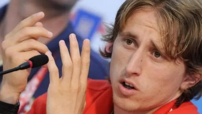 Modric est l'un des potentiels concurrents de Messi et Ronaldo pour le Ballon d'Or.