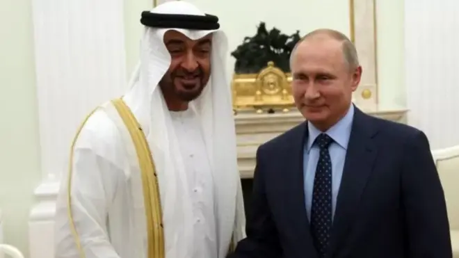 بوتين وبن زايد