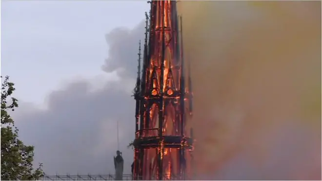 пожежа в Нотр-дам де парі