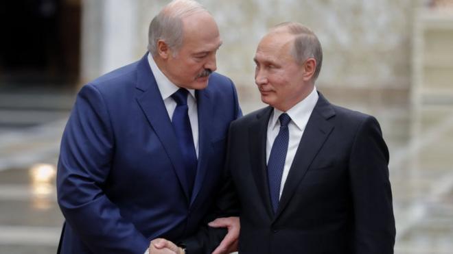 Лукашенко і путін