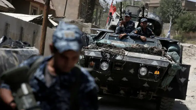 Kekuatan militer mengatakan bahwa mereka telah membuat kemajuan dalam fase terakhir pertempuran.