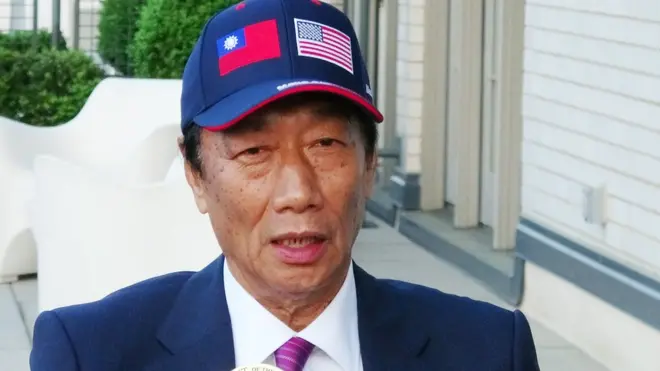 郭台銘進白宮談到選總統 川普回他這工作不好做