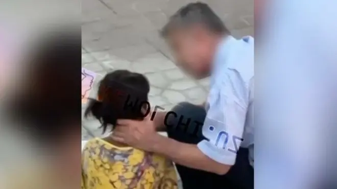 8 яшар қизга тегажоғлик қилаётган эркак