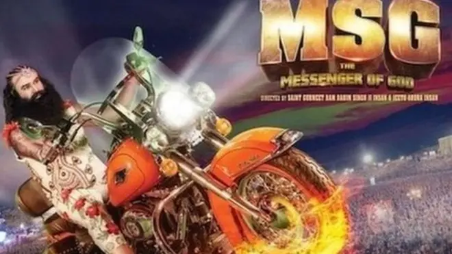 Gurmeet Ram Rahim Singh has millions of followers in India