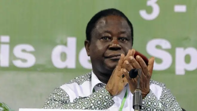 Henri Konan Bédié président PDCI