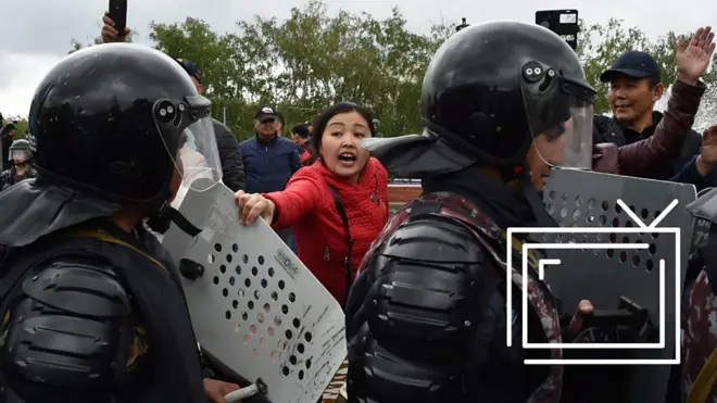 Протесты в Казахстане
