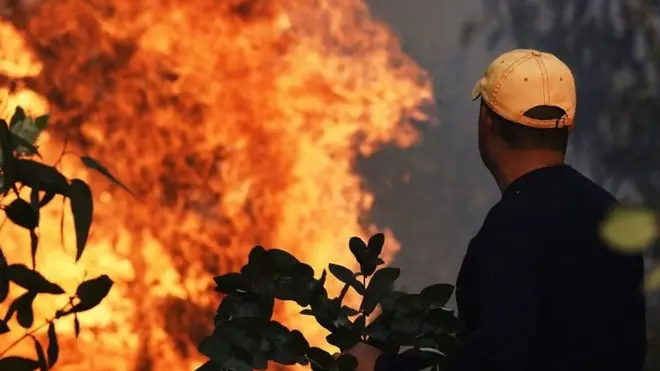 آتش‌سوزی طبیعی