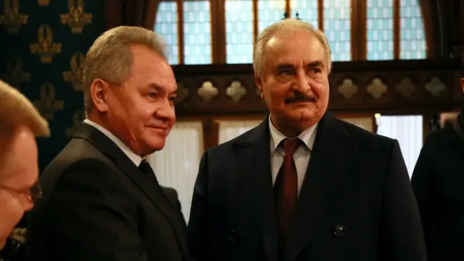 موسكو تعتبر حليفة للجنرال حفتر