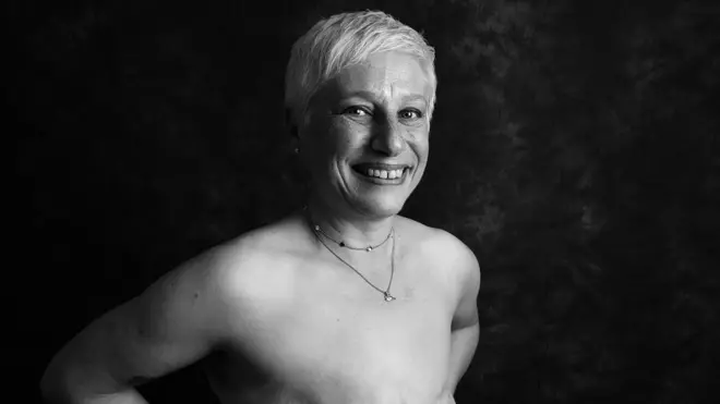 Juliet FitzPatrick fue diagnosticada de cáncer de pecho en 2016 y ahora está libre de cáncer.