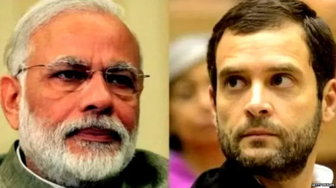 नरेंद्र मोदी, राहुल गांधी