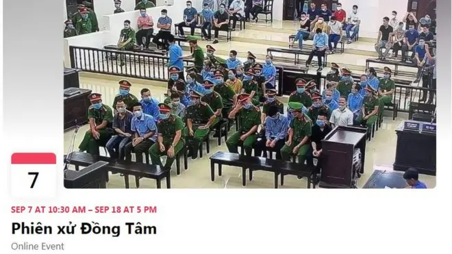 Sự kiện tổng hợp tin tức về Đồng Tâm trên trang Facebook.