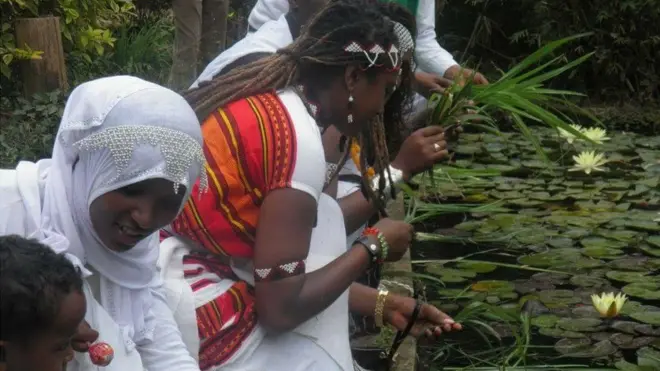 በኬንያ ናይሮቢ በ2008 የተከበረው የኢሬቻ በዓል