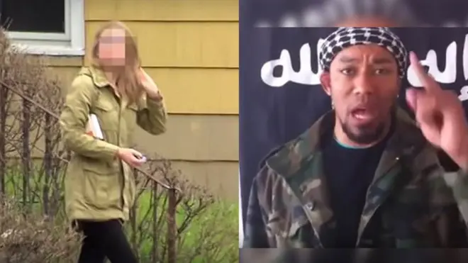 د امریکا څارګرې له داعشي قومندان سره واده کړی