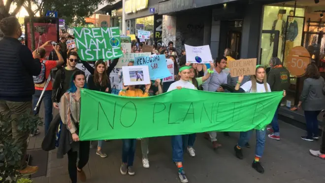 Poslednjih godina u Beogradu su sve češći ekološki protesti, a na ulice su izašli i mladi