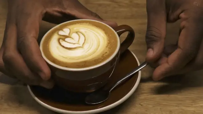 Small coffee here, small coffee dia fit good for your body