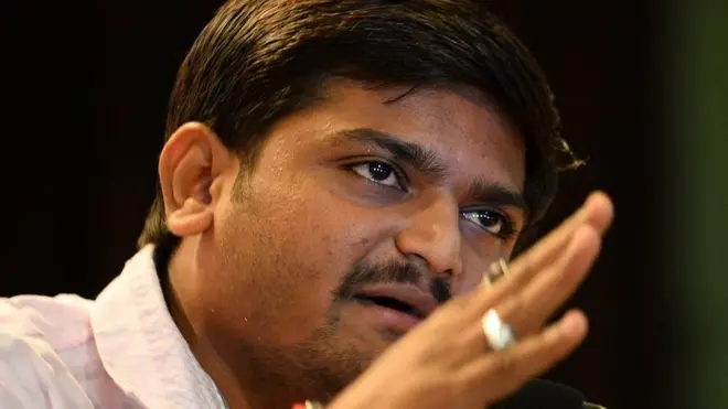 હાર્દિક પટેલની તસવીર