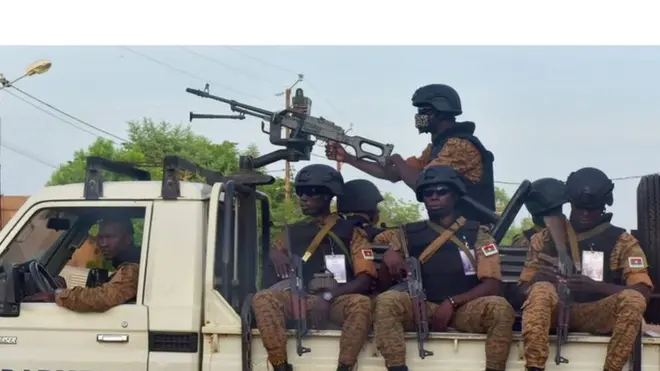 ፖሊስ ቡርኪናፋሶ ኣብ ፓትሮል ጥቅምቲ 2018