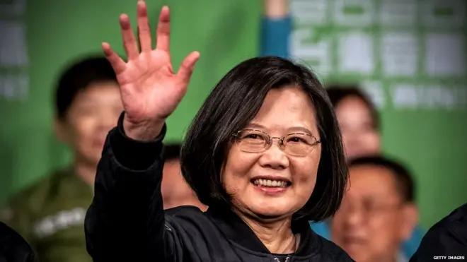 ताइवान की राष्ट्रपति साई इंग-वेन