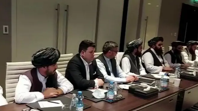 دوحه کې د طالبانو او امريکایي پلاوي خبرې