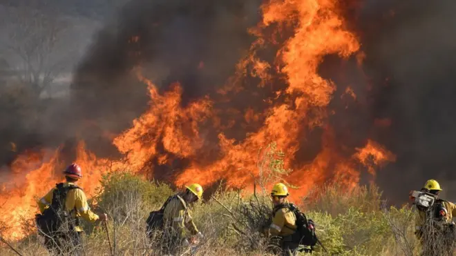 Wildfires could become more common in a warming world
