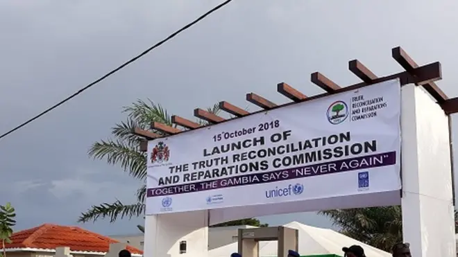 Le siège de la Commission vérité réconciliation et réparation de Gambie.