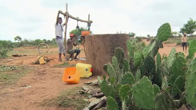 La sécheresse dans le sud de Madagascar