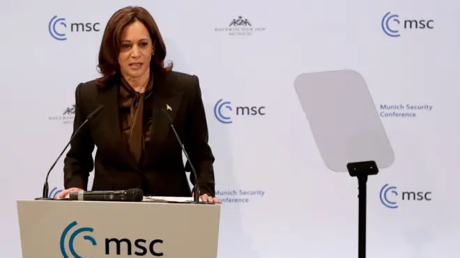 ABD Başkan Yardımcısı Kamala Harris