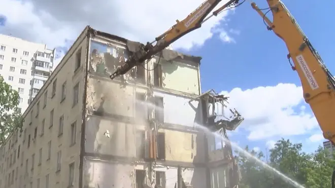 Снос домов в Москве