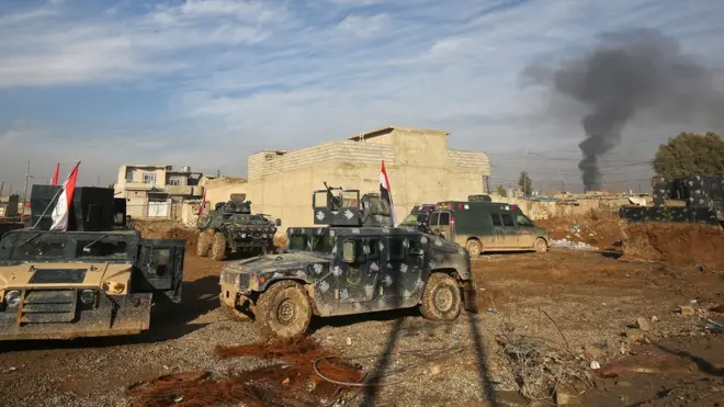 Іракські урядові війська увійшли в Мосул на початку листопада, але досі повністю не контролюють місто