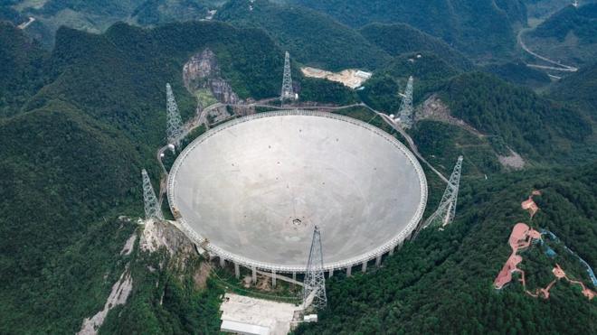 500米口徑球面射電望遠鏡（FAST）