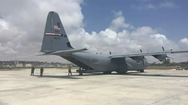 Diyaarad Mareykanka laga leeyahay