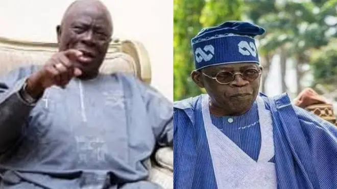 Ayo Adebanjo ati Bola Tinubu