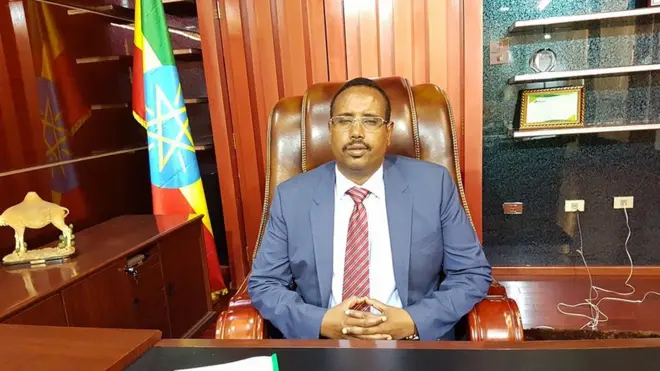 Cabdi Maxamuud Cumar madaxweynaha dowlad deegaanka Soomaalida Itoobiya
