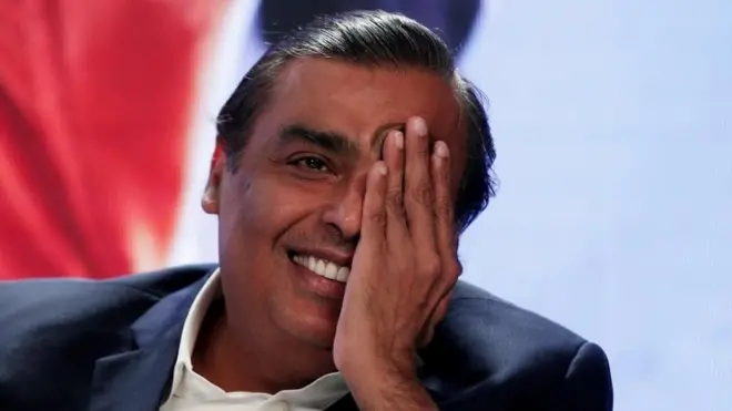 रिलायंस कंपनी के चेयरमैन मुकेश अंबानी