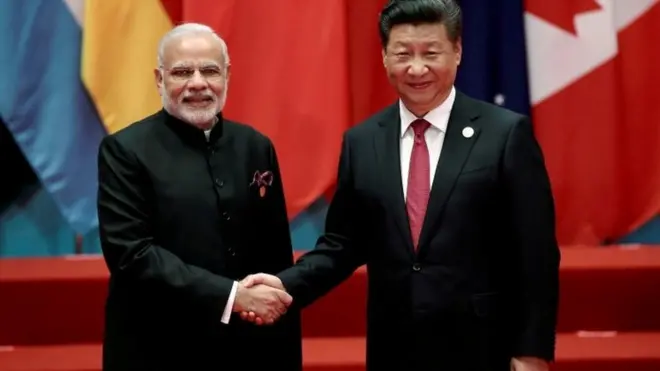 नरेंद्र मोदी और शी जिनपिंग