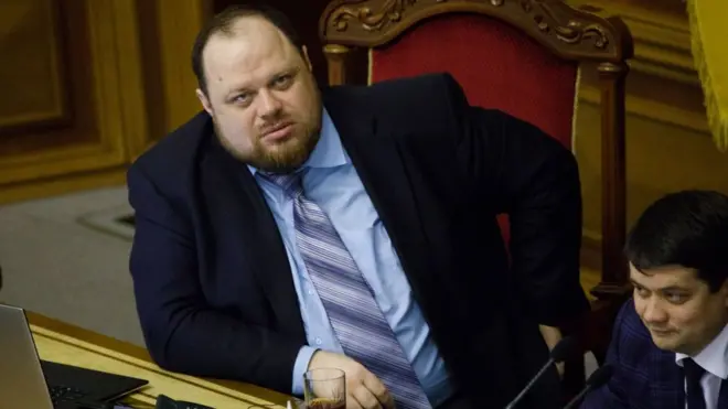 Руслан Стефанчук та Дмитро Разумков