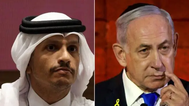 Al Thani iyo Netanyahu