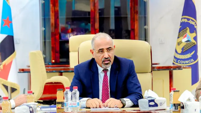 المجلس الانتقالي الجنوبي في اليمن عيدروس الزبيدي