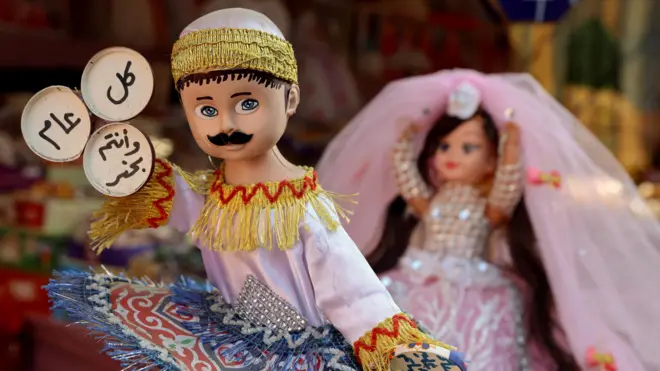 دميتان في احتفالات المولد في مصر