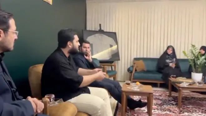 دیدار زهرا پزشکیان، دختر رئیس‌جمهوری با خانواده امیرعلی حاجی‌زاده