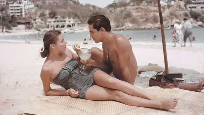 Turistas en Acapulco 