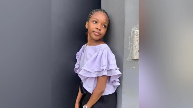 Foto of Justina Otuene Nkang wey pipo sabi as 'Tiffany’