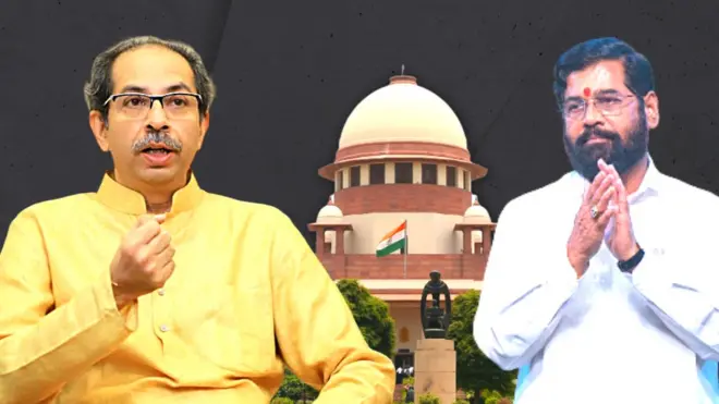 उद्धव ठाकरे-एकनाथ शिंदे 